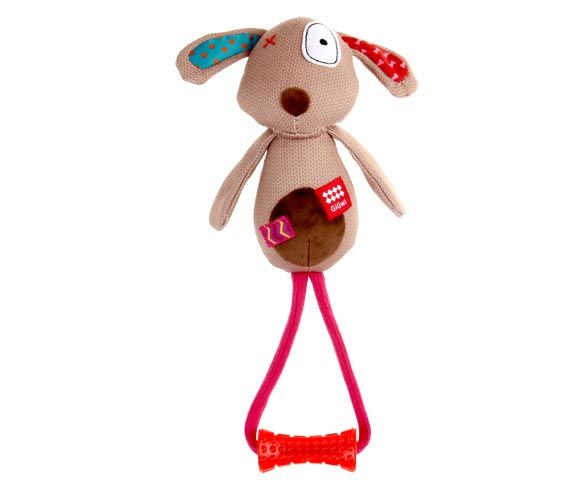 GiGwi6198 Plush Friendz Öten Köpek Diş Kaşıyıcılı
