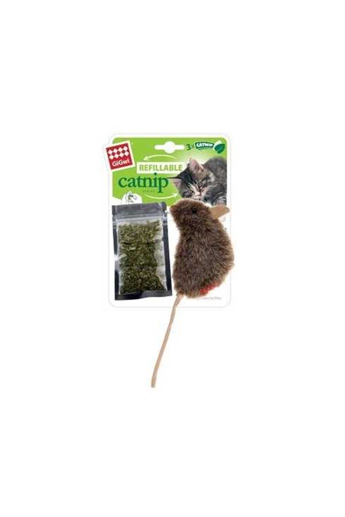GiGwi7051 Catnip Hazneli Fare Kedi Oyuncak