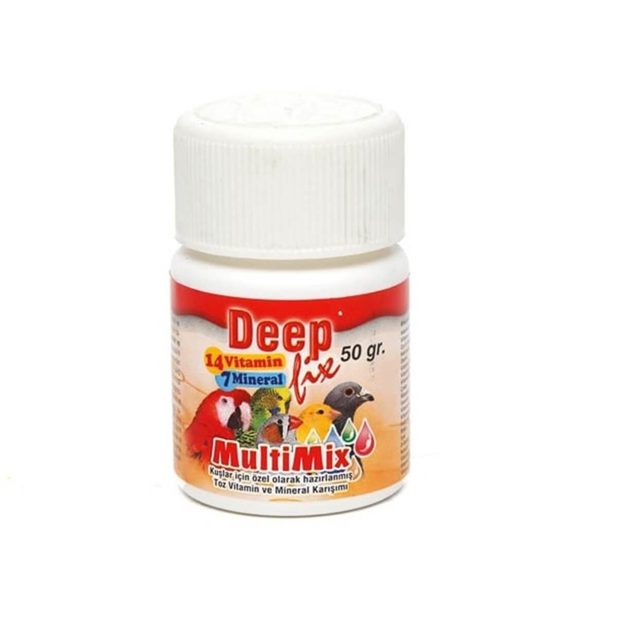 Deep Fix Deep Multimix Toz Vitamin ve Mineral Karışımı 50 Gr