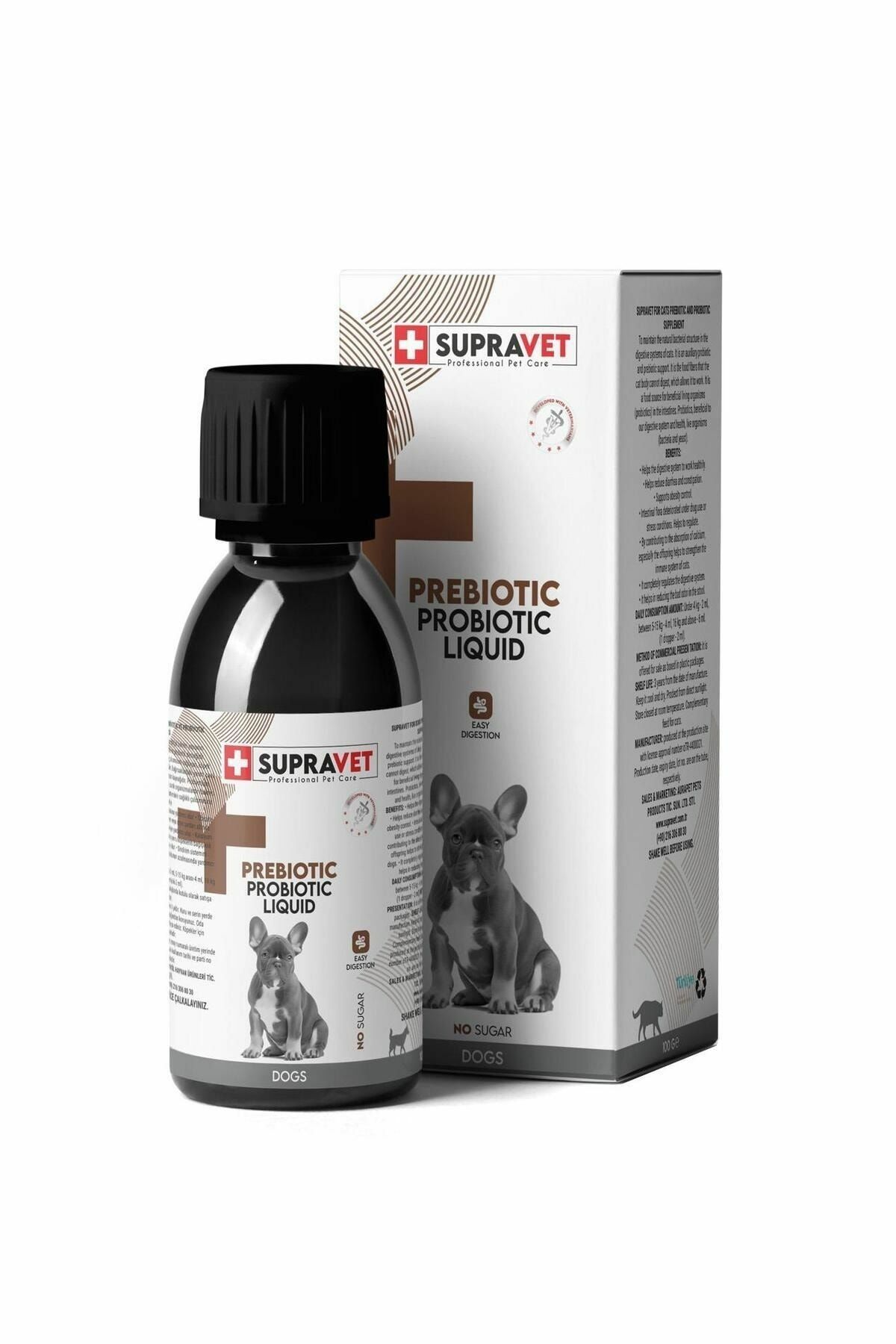 Supravet Köpekler için Sıvı Prebiyotik Takviyesi 100 ML