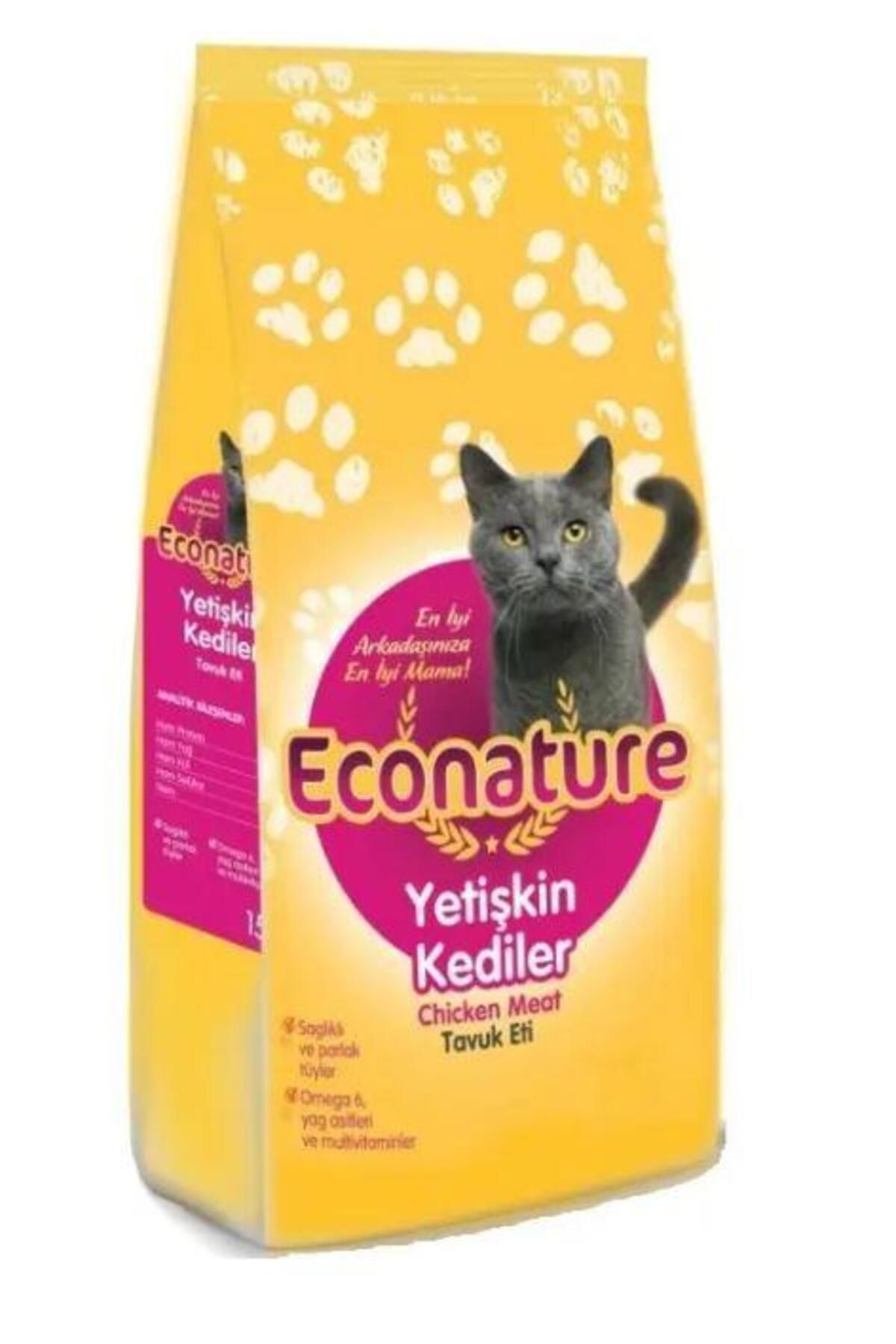 Econature Tavuklu Yetişkin Kedi Maması 1 Kg