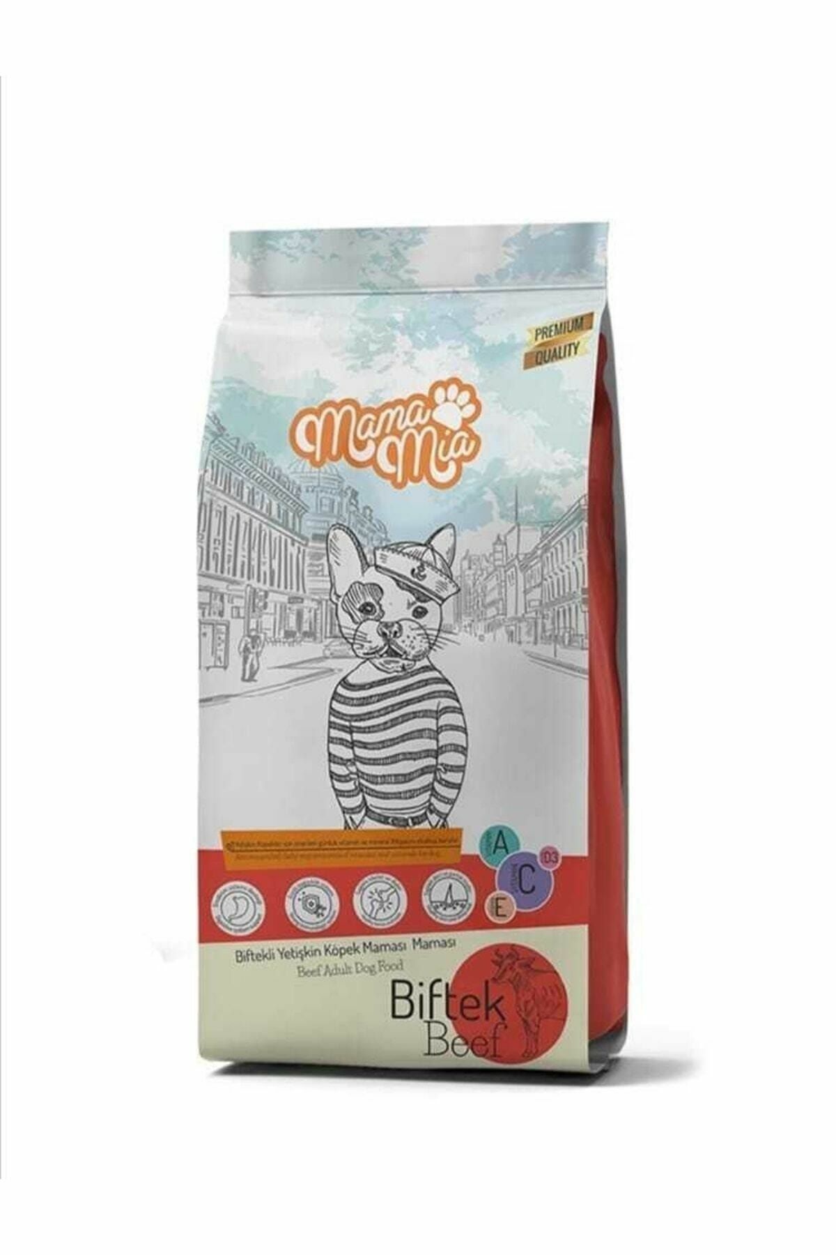 Mama Mia Biftekli Yetişkin Köpek Maması 15 Kg