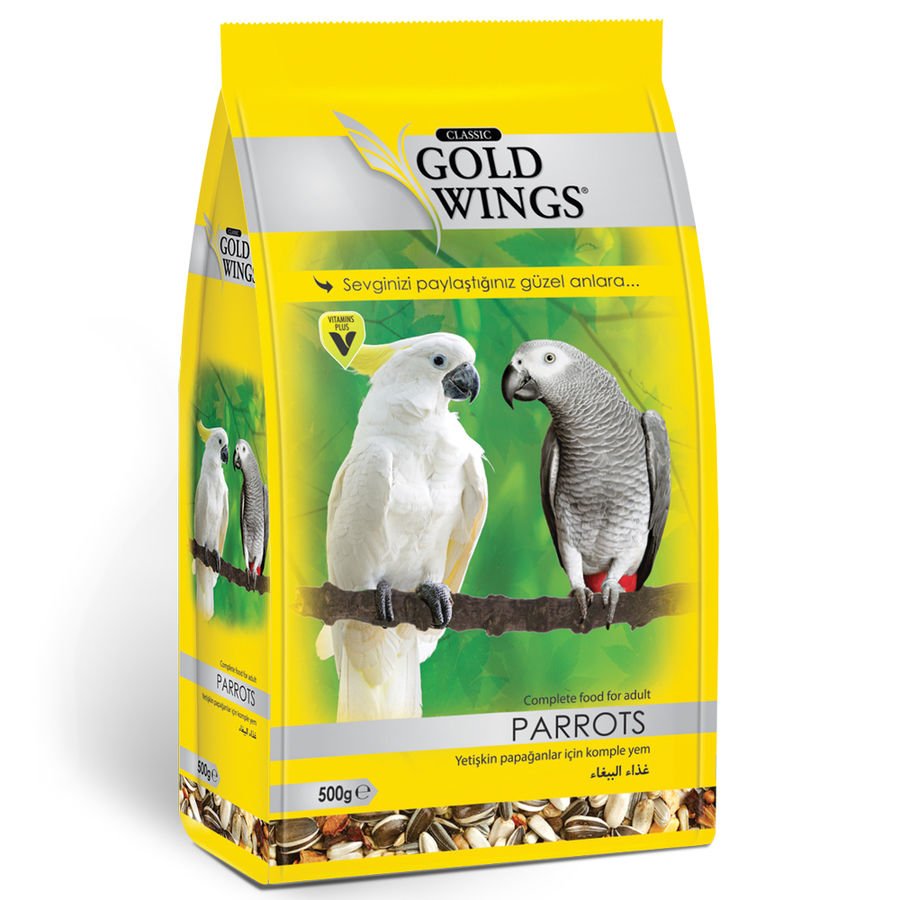 Gold Wings Papağan Yemi 500 gr