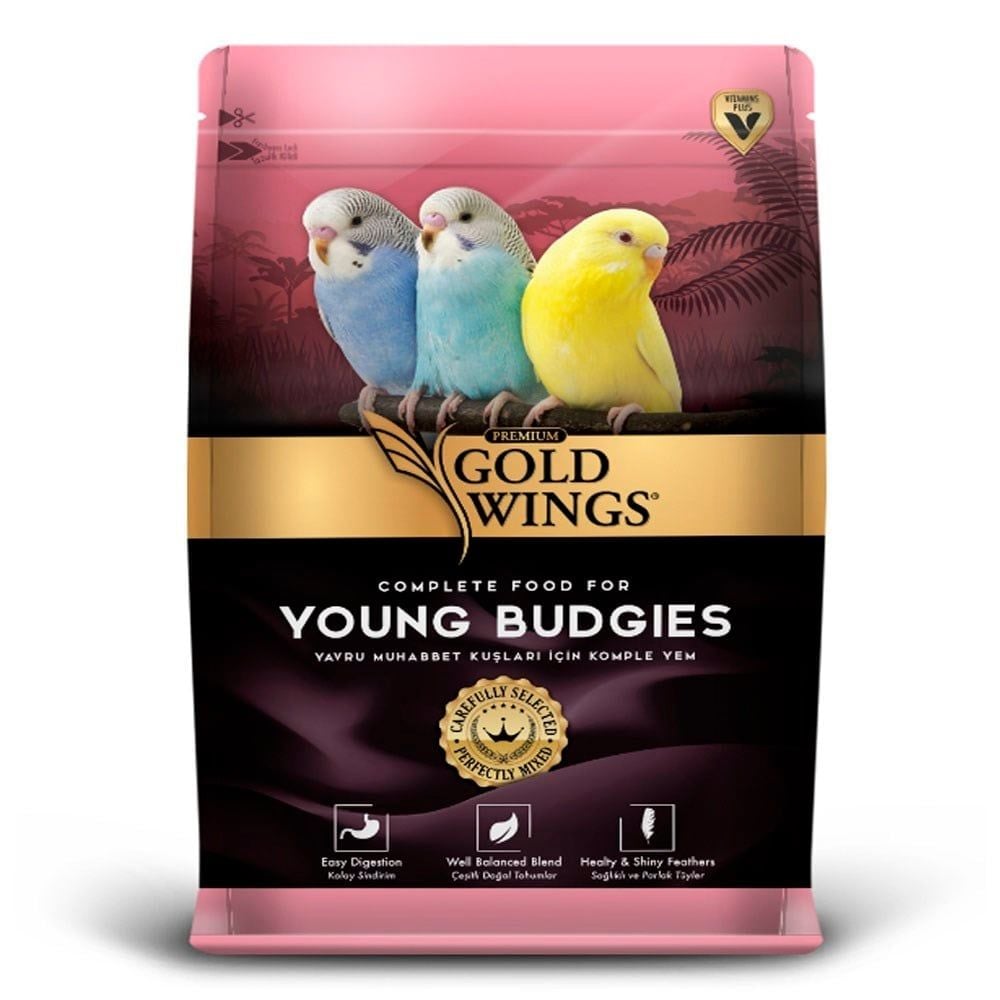 Gold Wings Premium Yavru Muhabbet Kuşu Yemi 1 kg