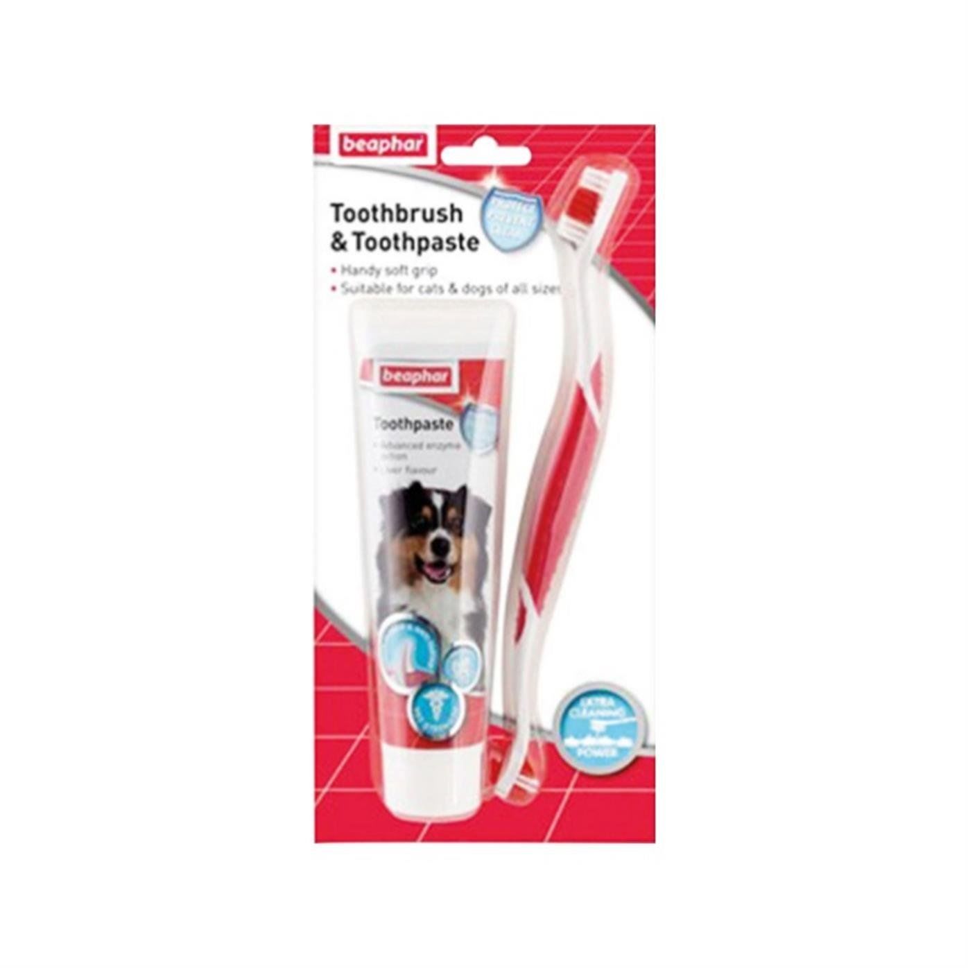 Beaphar Toothbrush Köpek Diş Fırçası Ve Diş Macunu Seti