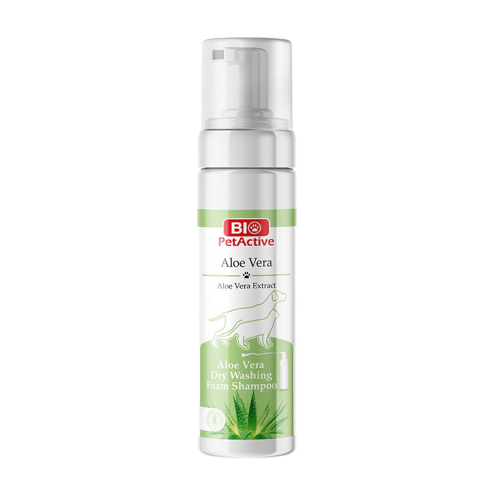 Bio PetActive Aloe Vera Ozlu Kuru Kopuk Sampuani 200 ml