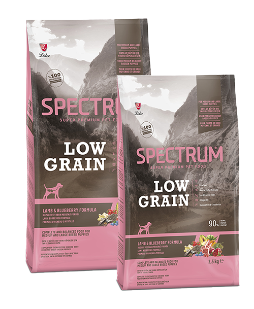 Spectrum Puppy Mini Kuzulu & Yaban Mersinli Yavru Köpek Maması 2,5 Kg
