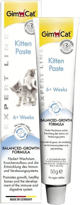 GimCat Kitten Vitamin Paste Yavru Kedi Malt Macunu 50 gr