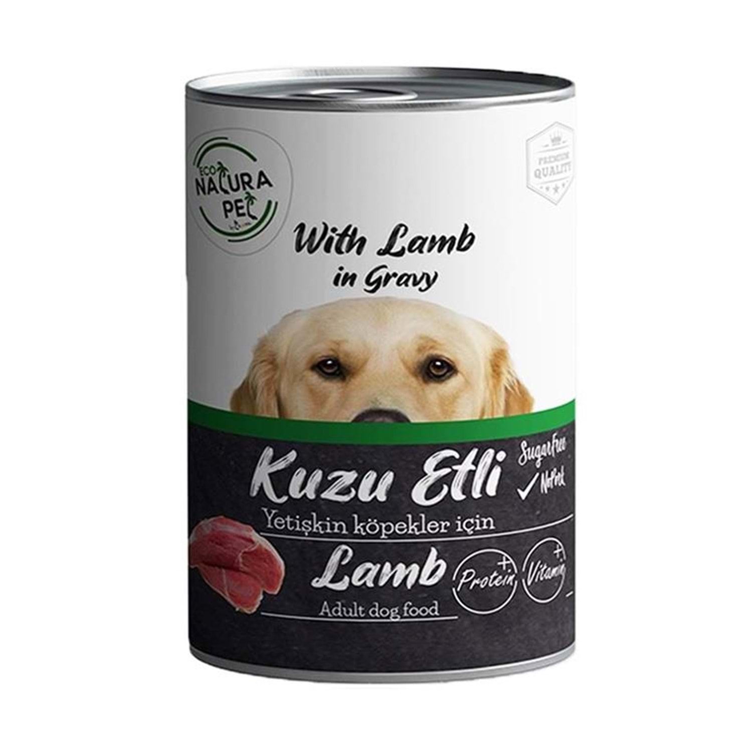 Eco Natura Yetişkin Köpek Kuzu Etli Konserve 400 Gr