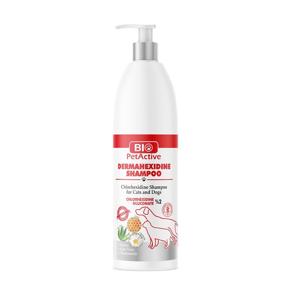 Pet Active Köpek Ve Kediler Için Dermahexidine Antiseptik Şampuan 250ml
