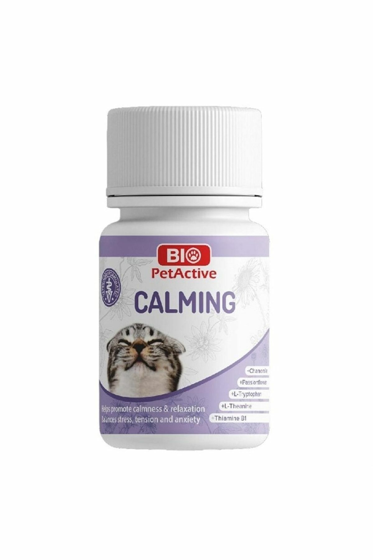 Bio PetActive Calming Premiks Kedi Sakinleştirici Tablet 30 Gr 60 Adet