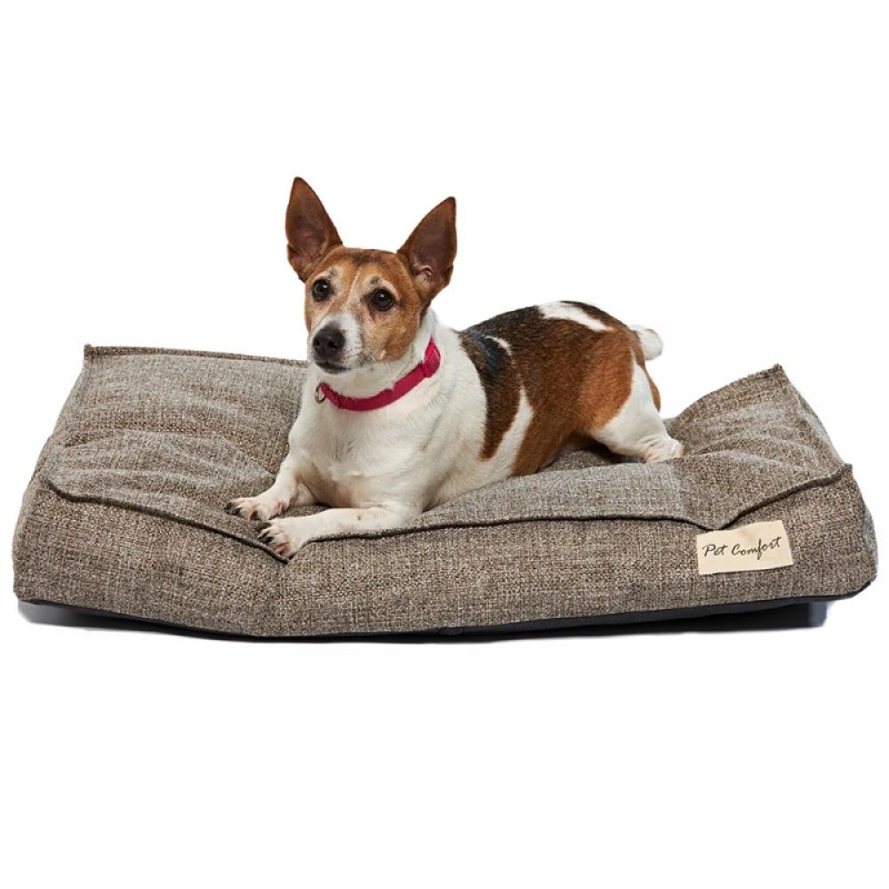 Pet Comfort Lima Açık Kahverengi Köpek Yatağı S 70x40cm