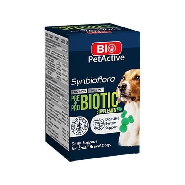 Bio PetActive Küçük Irk Köpekler için Synbioflora Probiotik Suplement Tablet