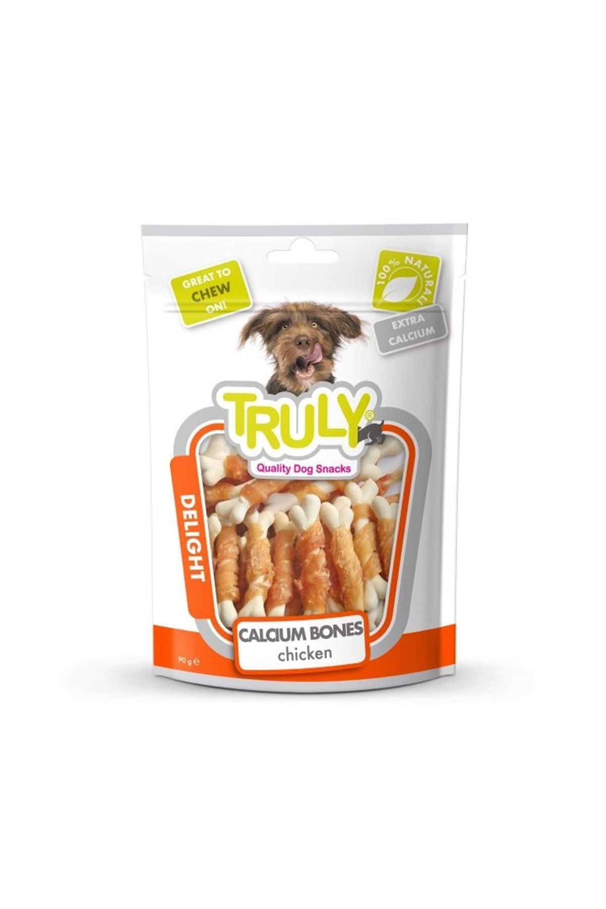 Truly Tavuk Sargılı Kemik Köpek Ödül Maması 90gr