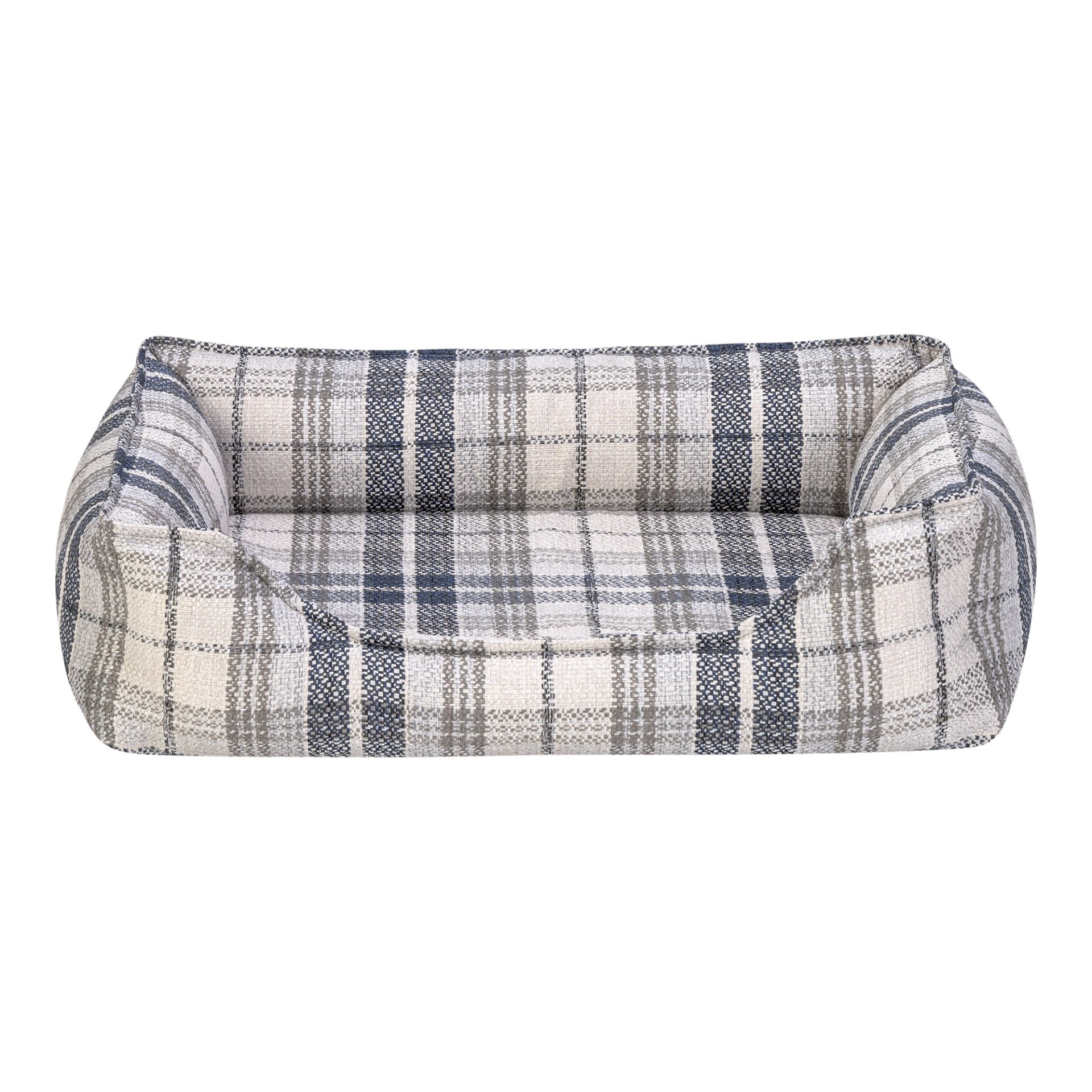 Pet Comfort Delta Lacivert Kareli Kedi ve Köpek Yatağı XS 55x45cm