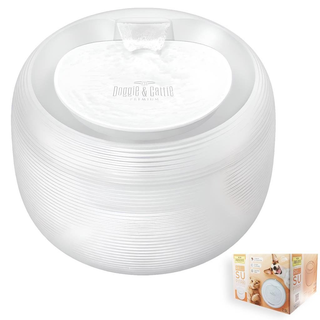Doggie & Cattie Akıllı Kedi ve Köpek Otomatik Su Pınarı 2.5 Lt