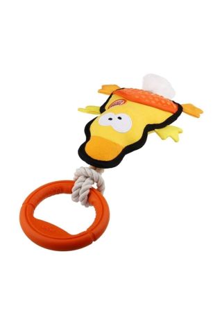 GiGwi 8118 Sesli Ördek Köpek Diş Kaşıma Oyuncağı 30 cm