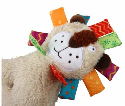 GiGwi 6136 Plush Friendz Sesli Aslan Köpek Oyuncak
