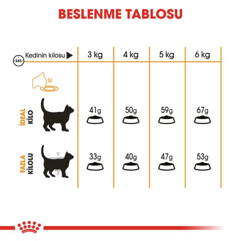 Royal Canin Hair&Skin Hassas Tüylü Kedi Maması 4kg