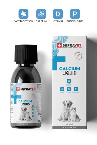 Supravet Cat Calcıum Fosfor Kedi Sıvı Besin Takviyesi 100 ML ( SUP032 )