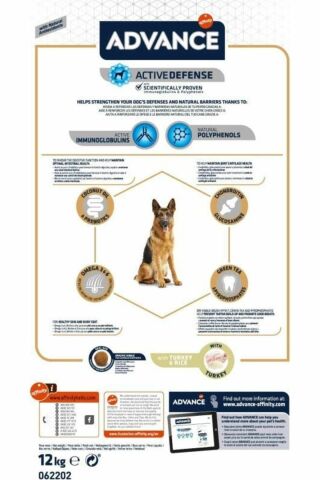 Advance Dog German Shepherd Köpek Maması 12 Kg
