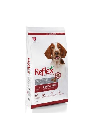Reflex Biftekli Yüksek Enerjili Yetişkin Köpek Maması 15 kg