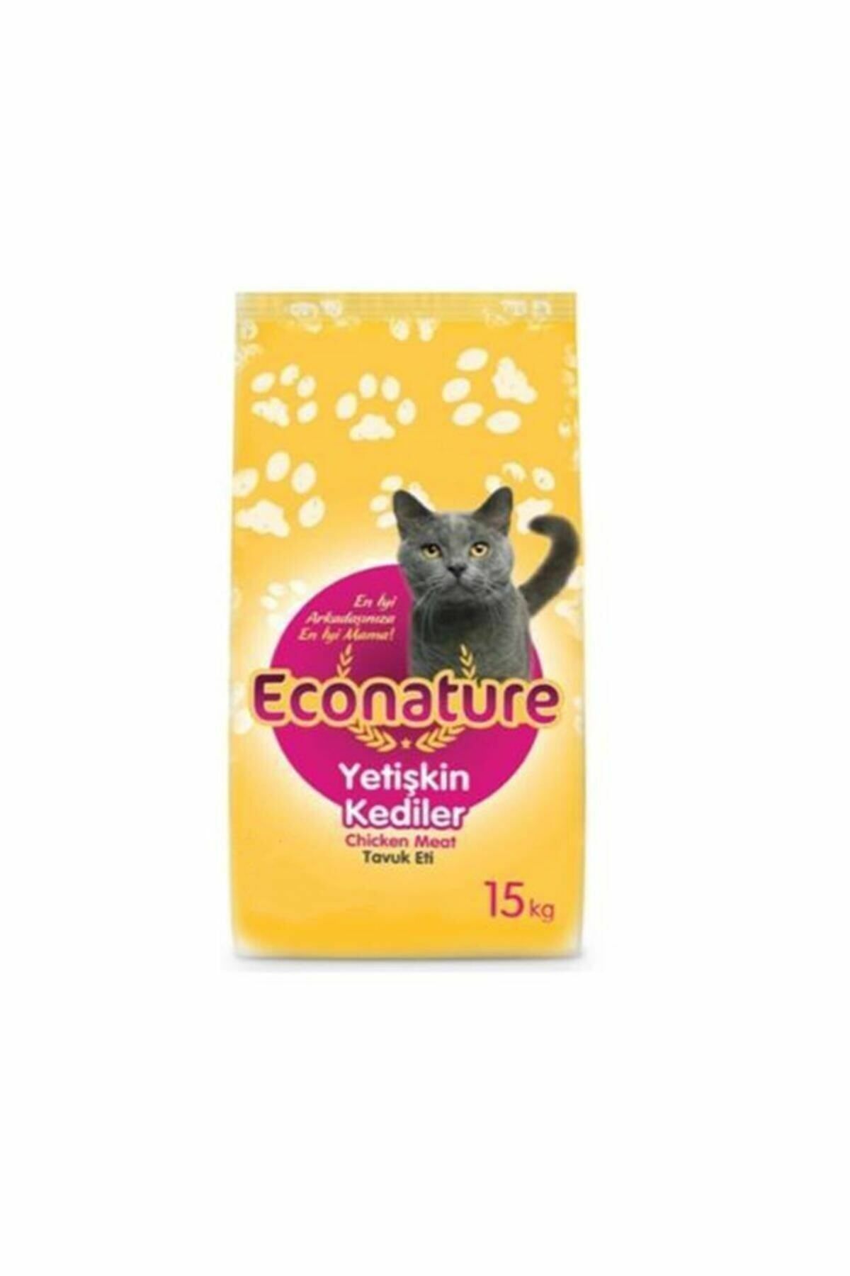 Econature Tavuklu Yetişkin Kedi Maması 15 Kg