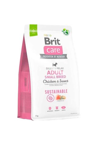 Brit Care Digest Relax Tavuklu Böcek Proteinli Küçük Irk Yetişkin Köpek Maması 7 Kg
