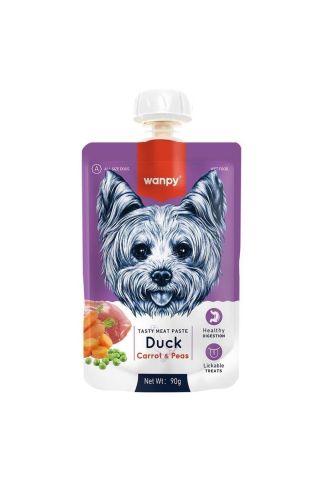 Wanpy Taze Ördekli&havuçlu Köpek Et Ezmesi 90 Grx10 Adet