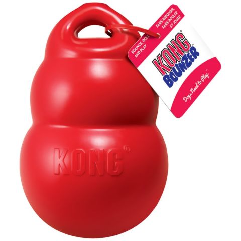 Kong Bounzer Zıplayan Yumuşak Köpek Oyuncağı M 16cm