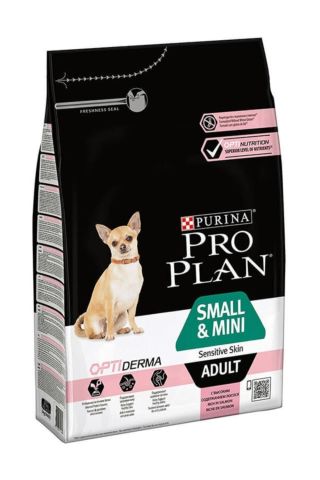 Pro Plan Small&Mini Sensitive Skin Somonlu ve Pirinçli Küçük Irk Yetişkin Köpek Maması 3kg