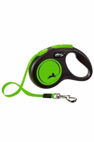 Flexi Yeşil New Comfort Şerit Otomatik Gezdirme Tasması Yeşil m 5 m
