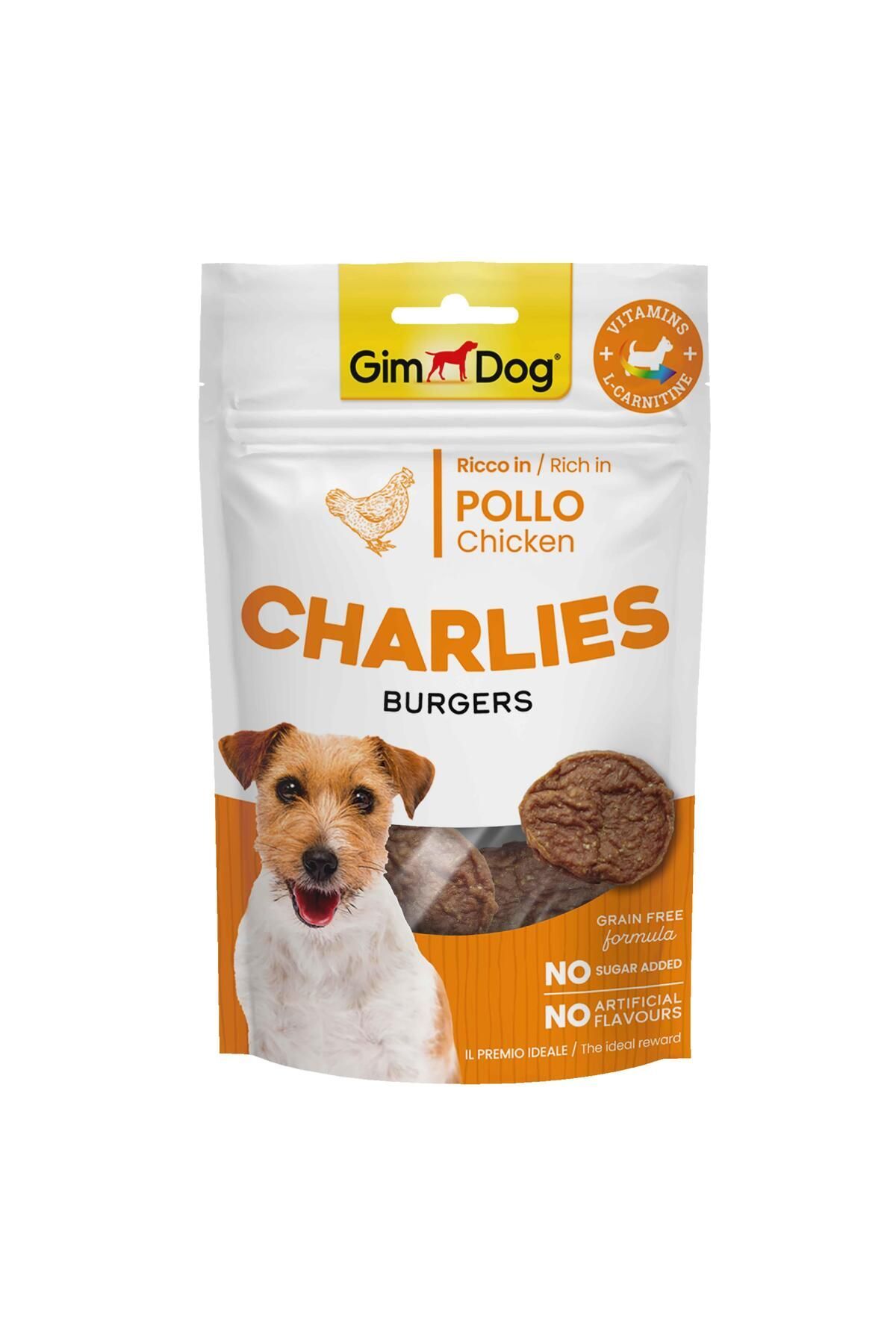 Gimdog Charlies Burgers Tavuklu Köpek Ödülü 70Gr