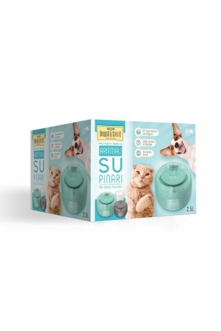 Cattie Kedi Köpek Arıtmalı Su Pınarı Klasik Model Antrasit