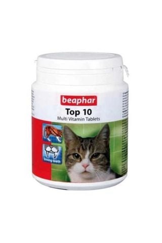 Beaphar Top 10 Kedi Vitamin 180 Tablet