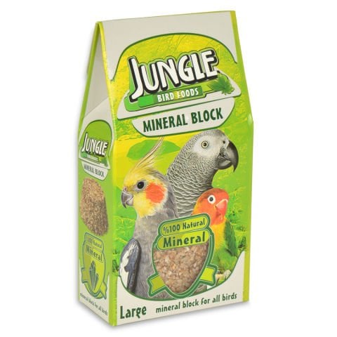 Jungle Mineral Kuş Blok Büyük