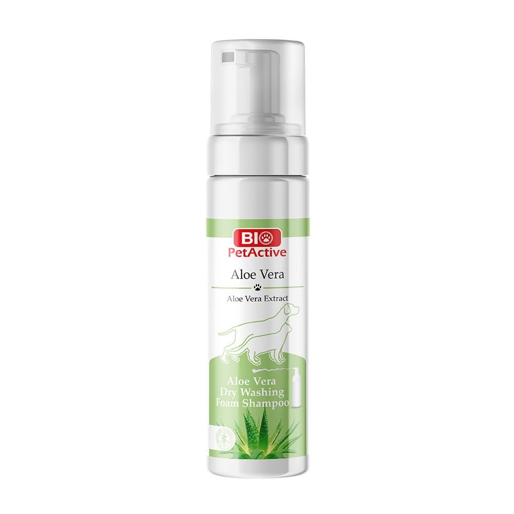 Bio PetActive Aloe Vera Ozlu Kuru Kopuk Sampuani 200 ml
