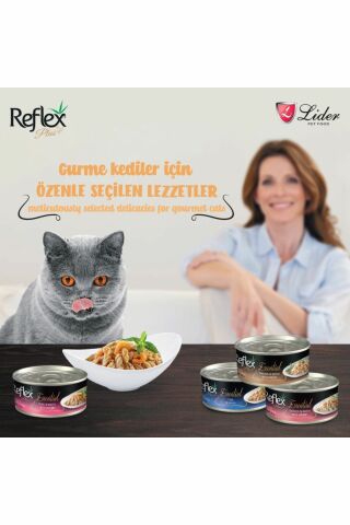 Reflex Plus Essential Ton Balığı Somonlu Kedi Konservesi 70 gr
