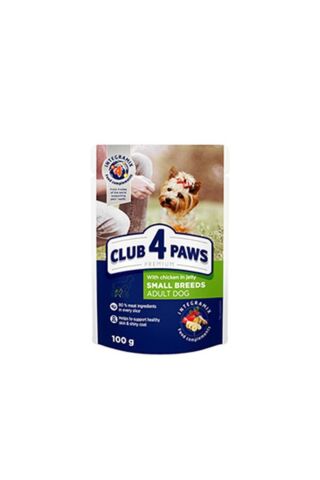 Club4Paws Touch Yetişkin Konserve Köpek Maması 100 Gr