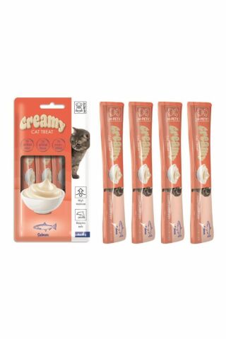 M-PETS Creamy Somon Balıklı Kedi Ödülü
