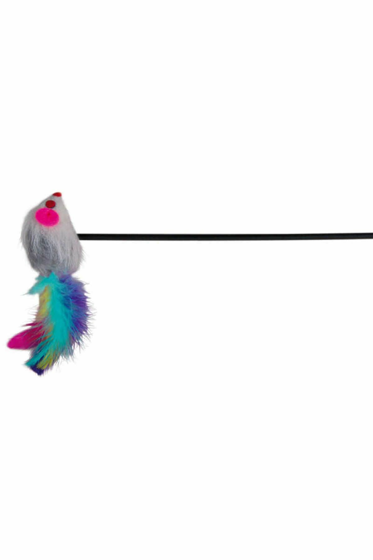 Trixie Kedi Oltası Ucunda Peluş Fare 50cm