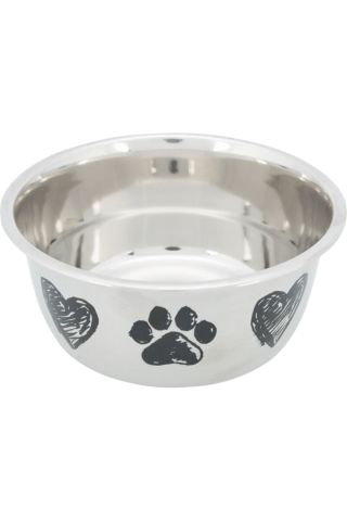 Trixie Köpek Mama Ve Su Kabı Paslanmaz Çelik 1lt 13cm