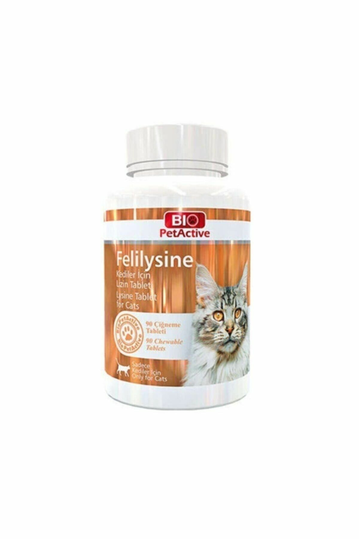 Pet Active Bio-Felilysine Kedi Ve Köpekler İçin Lizin Tablet 90 Gr