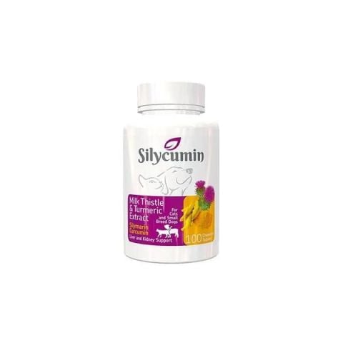 Bio PetActive Silycumin Zerdeçal ve Devedikeni Kedi ve Köpek Tableti 100 Adet 50 Gr