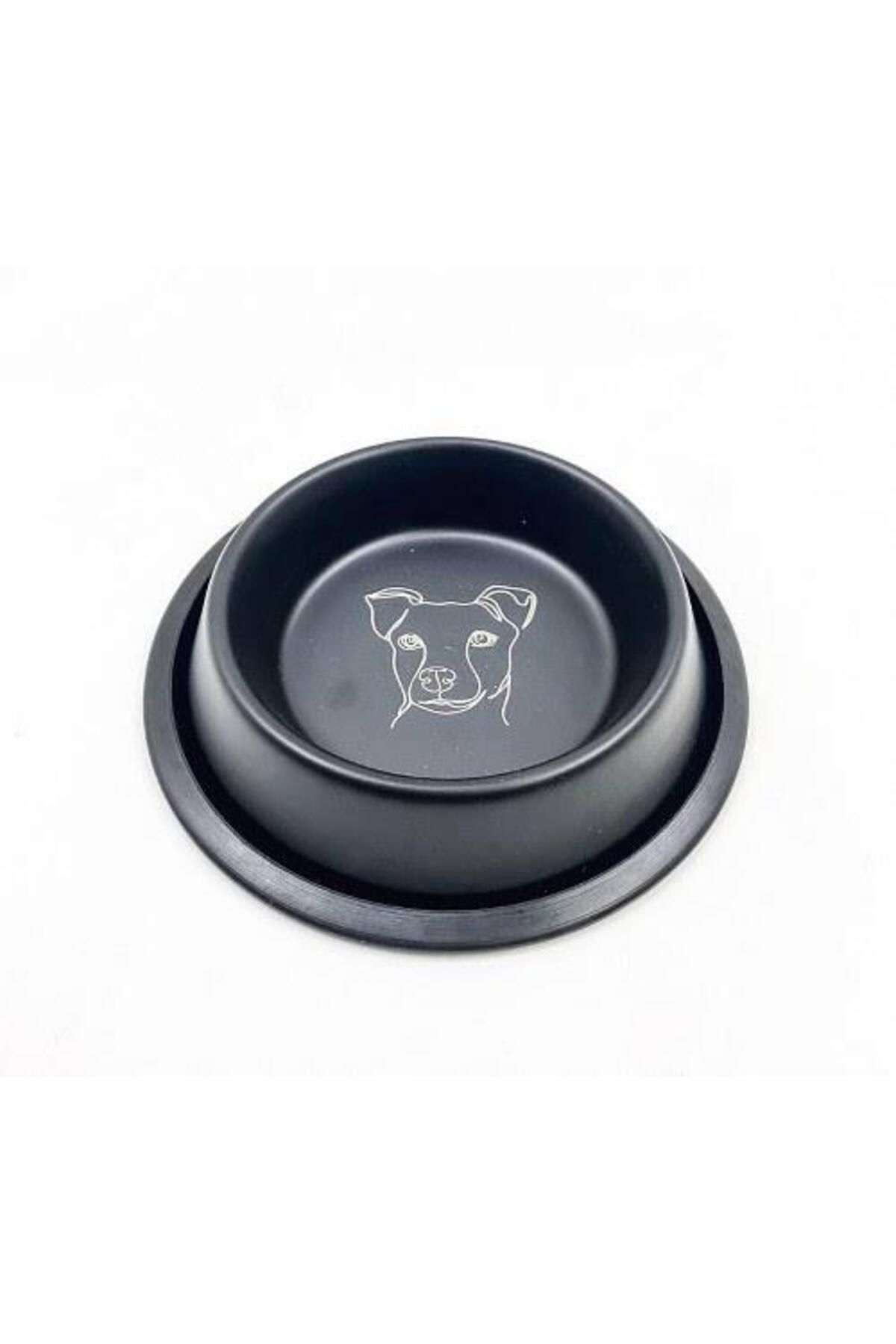 Playfull Desenli Çelik Mama ve Su Kabı 8 Oz