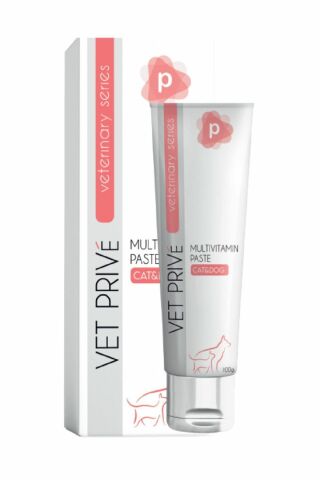 VetPrive Multivitamin Paste / Kedi Ve Köpekler Için Multivitamin Desteği Pasta